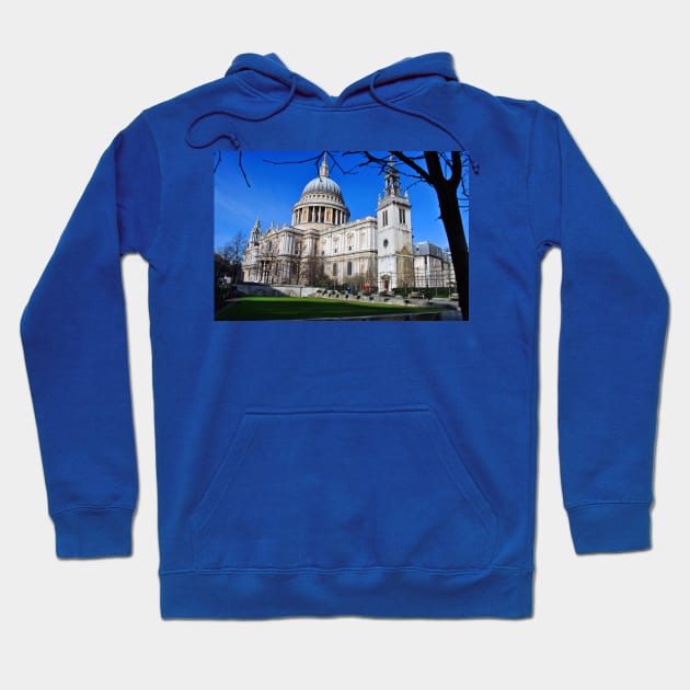 St Paul's Cathedral London England UK Hoodie by Andy Evans Photos